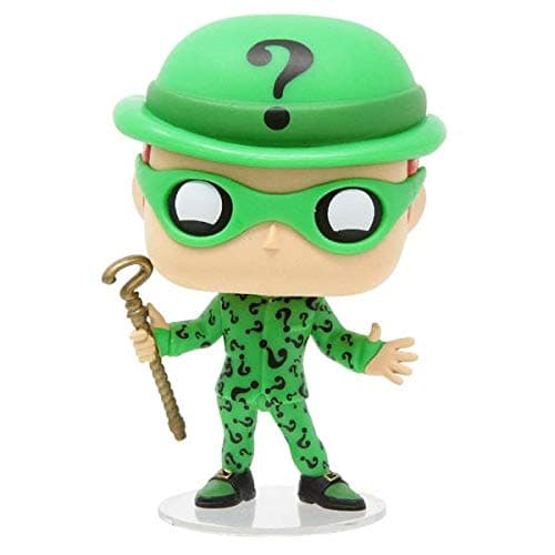 The Riddler Pop #340 Pop Heroes: Batman Forever Vinyl Figure (Bundled with EcoTek Protector to Protect Display Box) - Image 1