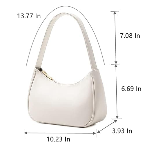 CYHTWSDJ Shoulder Bags for Women, Cute Hobo Tote Handbag Mini Clutch Purse with Zipper Closure thumbnail 3