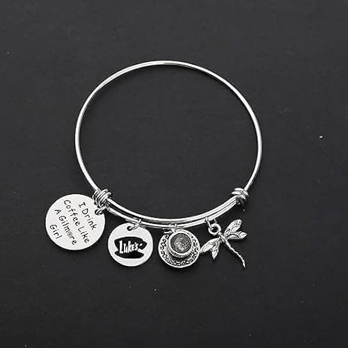 TIIMG Fans Gift I Drink Coffee Gift Coffee Lover Best Friend bracelet (gil-mo bracelet) thumbnail 3