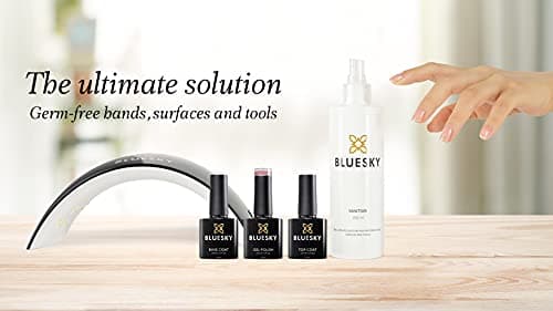 Bluesky 3 in 1 Nail Dehydrator & Hand Sanitiser 250ml - 99.9% Isopropyl Alcohol Antibacterial Spray for Gel Polish Acrylic Nail Prep, Professional Salon & Home Cleanser thumbnail 6