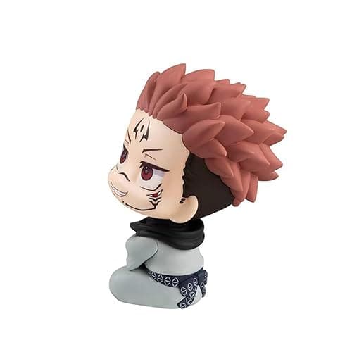 QAHEART 2pcs JJK Figure Ryomen Sukuna Look Up Figure, 10cm Anime Action Figure Model Statue Cake Topper Decoration Handmade Collectible Gifts for Fans thumbnail 4