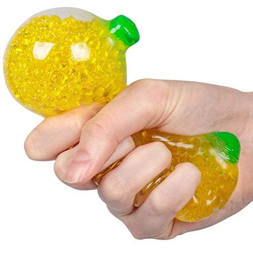 Tobar Jellyball Banana Squishy Stress Toy thumbnail 2