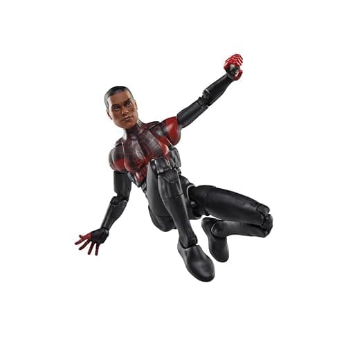 Marvel Legends Series Ultimate Miles Morales, Spider-Man Comics-Inspired Collectible 6-Inch Scale Action Figure with Character-Sized Comic Accessory thumbnail 11