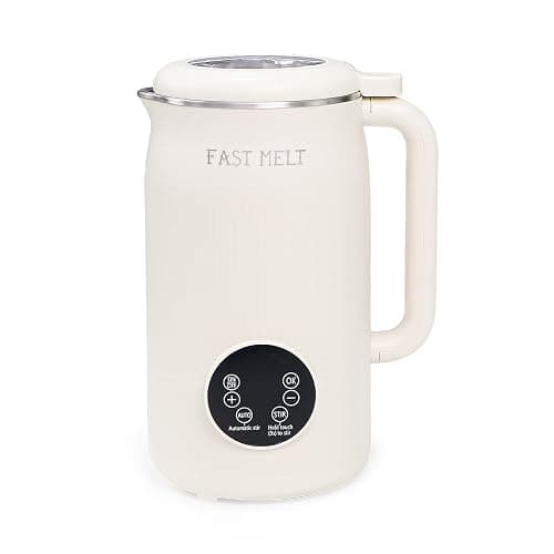TOAUTO Wax Mixer Machine for DIY Candle Making, 1.2L Electric Wax Melter with Automatic Stirring, Digital Temperature Control 140℉-212℉, Stainless Steel Inner Pot, 800W AC120 - Image 1