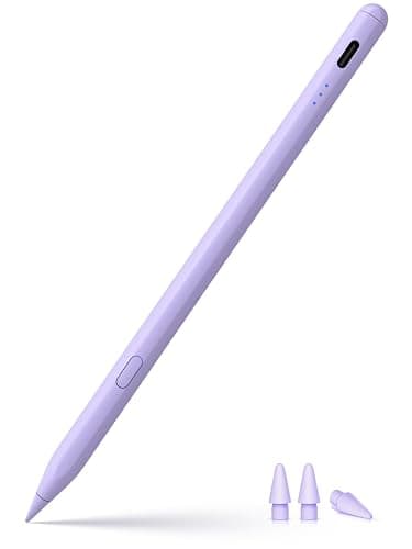 KEEPRO Stylus Pen for iPad 2018-2026, USB-C Fast Charging Pencil, Pixel-Perfect Tilt Sensitivity for iPad 11/10/9/8/7/6/A16, Mini 7/6/5, Air M4/M3/M2 11"/13"/5/4/3, Pro M5/M4 13"/12.9″/11″ Purple - Image 1