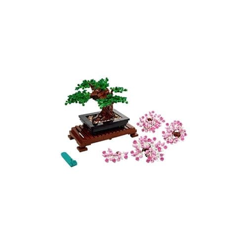 LEGO Botanicals Bonsai Tree - Faux Plant for Adults - Home Décor Set - Gift for Mother's Day with Artificial Cherry Blossom Flowers - DIY Building Projects - Botanical Collection - 10281 - Bonsai - simple thumbnail 4