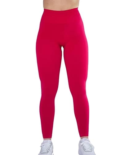AUROLA Workout Leggings for Women Seamless Scrunch Tights Tummy Control Gym Fitness Girl Sport Active Yoga Pants thumbnail 4