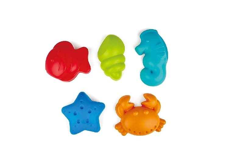 Hape Sea Creatures Sand and Beach Toy Set Toys, Multicolor thumbnail 7