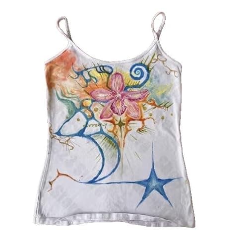 Y2k Aesthetic Cute Tee Vintage Street Women Graphic Kawaii Clothes Cutecore Slim Fit Crop Tops Camisole - Image 1