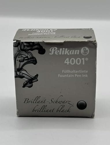 Pelikan Brilliant Black Bottled Ink for Fountain Pens, 30ml (4001) thumbnail 2