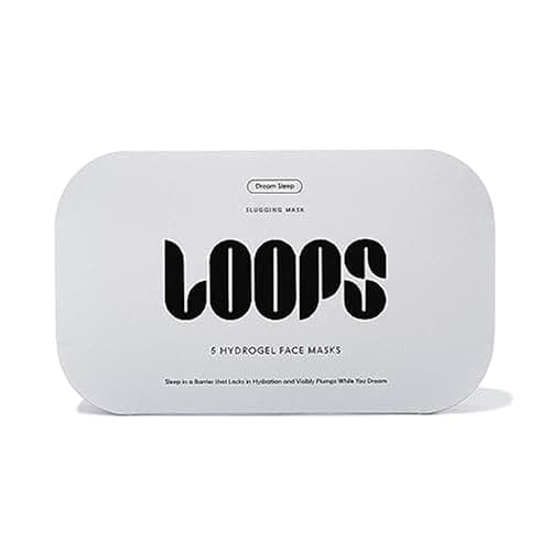 LOOPS DREAM SLEEP - Nighttime Slugging Hydrogel Facial Mask w/Natural Oils, Vitamins, Antioxidants, & Fatty Acids - Restored Skin, Toned, Plump, Hydrated - Gifts for Women, Stocking Stuffer - 5 pc thumbnail 8