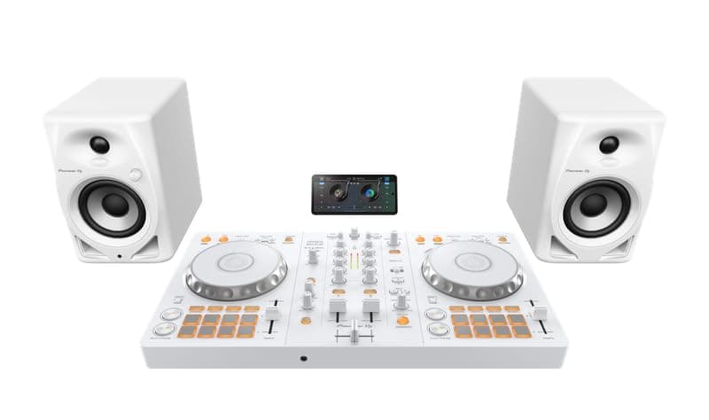 Pioneer DJ DDJ-FLX4 Contrôleur DJ à 2 jeux et Serato – Blanc, édition limitée thumbnail 10