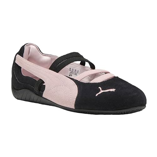 PUMA Womens Speedcat Ballet Suede Ballet Slip On Flats Casual - Black thumbnail 2