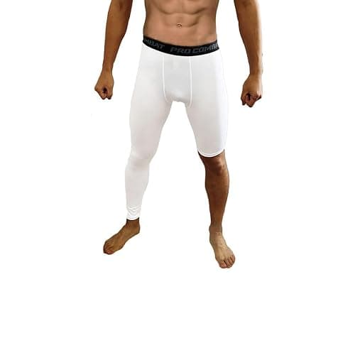 Jonscart One Leg Compression Tights Long Pants Basketball Sports Base Layer Underwear Active Tight thumbnail 7