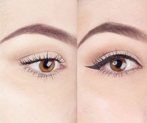 The Flick Stick Winged Eyeliner Stamp For Quick and Easy Cat Eye Makeup, SmudgeProof & Waterpoof Eye Liner Cat Eye Stencil Makeup Tool, Wingliner, Liquid Eyeliner Pens (10mm Classic, Midnight Black) thumbnail 6