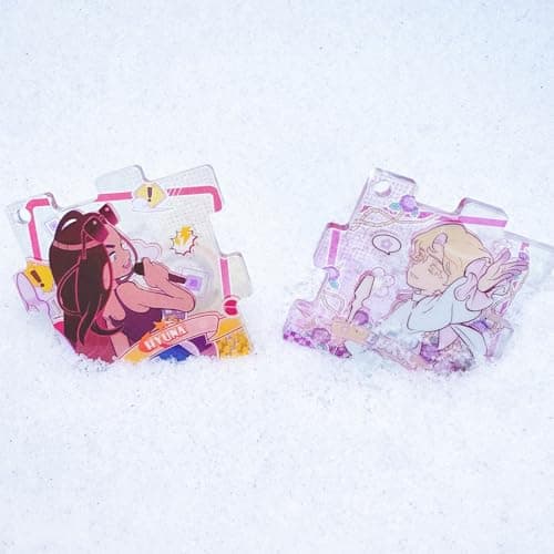 YJacuing Alien Stage Puzzle Piece Blind Box Acrylic Keychain (Whole Set) thumbnail 6