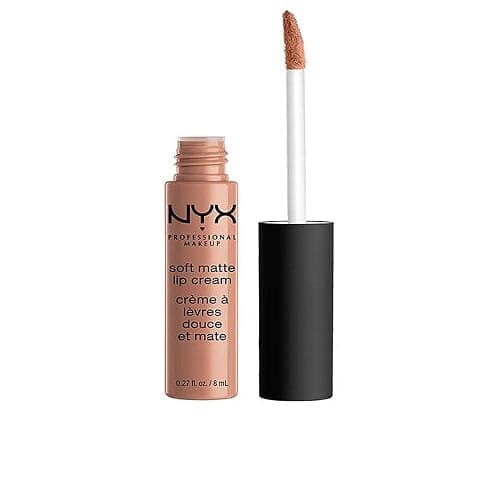 NYX PROFESSIONAL MAKEUP Soft Matte Lip Cream, Lightweight Liquid Lipstick - London (Mid-Tone Beige) - Image 1
