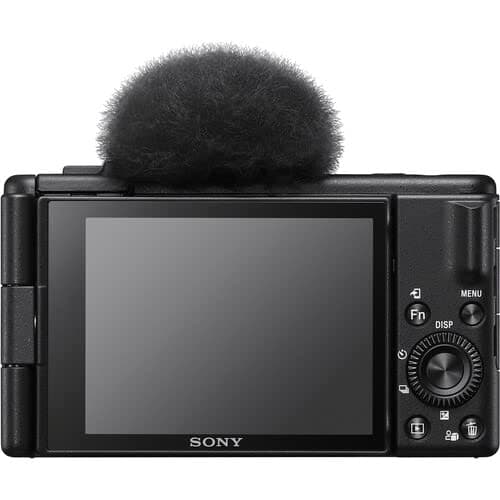 Sony ZV-1F Vlogging Camera (Black) 20.1 MP 1” Sensor | Ultra-Wide 20mm Lens |4K Video | Compact Creator Kit with Case, 64GB Card, NP-BX1 Battery, Card Reader, Photo Software, HDMI Cable and More thumbnail 3