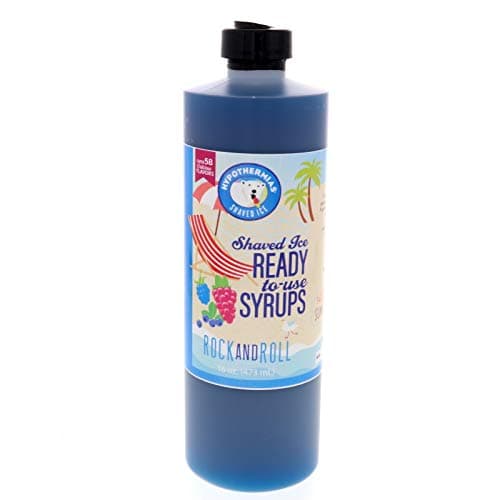 Hypothermias Syrup for Snow Cones, Hawaiian Flavor Syrups - Variety 3 Pack Pints - TIGERS BLOOD, ROCK AND ROLL, WILD THING (16 Fl. Oz each) thumbnail 7