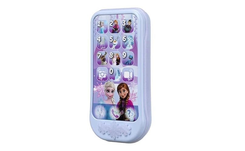 eKids Disney Frozen Toy Phone for Kids, Toddler Toys with Preschool Learning Activities Designed for Fans of Frozen Toys thumbnail 9