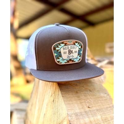 Red Dirt Hat Company Aztec Print Adjustable Snapback Hat thumbnail 6