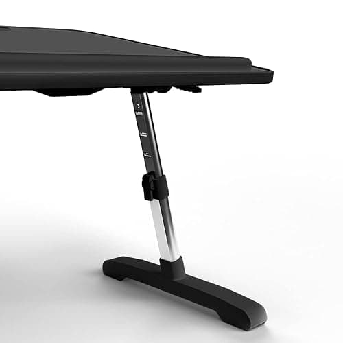Limitless TotalDesk Portable Modern Workstation and Lap Desk with Adjustable Height & Tilt (Black) thumbnail 9
