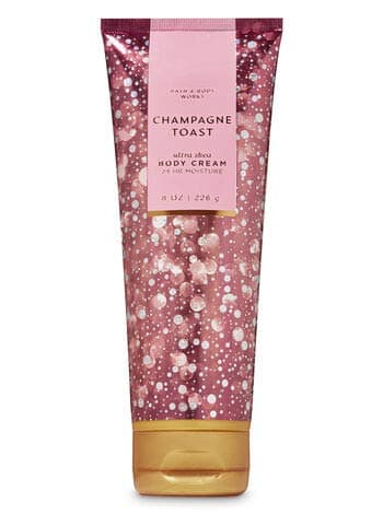 Bath and Body Works - Champagne Toast - 3 pc. Gift Set - Moisturizing Body Wash, Fine Fragrance Mist and Ultra Shea Body Cream - (2019 Edition) thumbnail 4