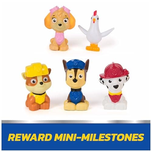 Paw Patrol Rewards Box Gift Pack, 8 Mini Figures, 2 Animal Figures, 4 Sticker Sheets & 1 Pup Squad Racer, Kids Toys for Boys & Girls Ages 3 and Up thumbnail 5