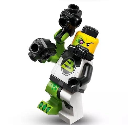 LEGO Minifigures Series 26 Blacktron Mutant 71046, Bagged - Image 1