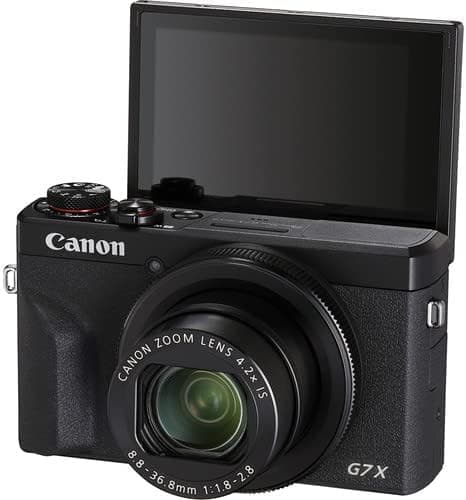 Canon PowerShot G7 X Mark III Digital Camera (Black) (3637C001), 64GB Memory Card, NB13L Battery, Corel Photo Software, Charger, Card Reader, Bag, Flex Tripod + More thumbnail 6