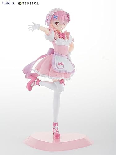 Re:Zero -Starting Life in Another World- Yumekawa Maid Ram Tenitol Figure thumbnail 4