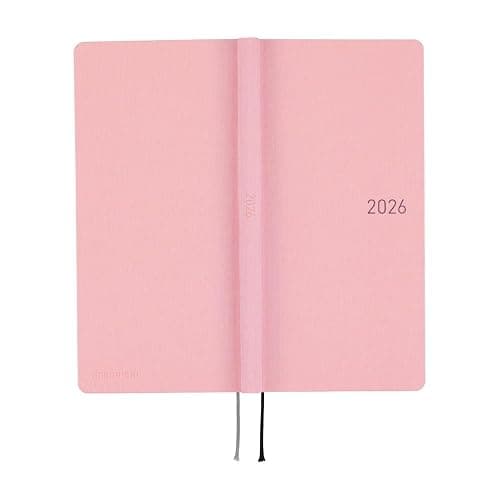 Hobonichi Techo 2026 Weeks – Colors: Strawberry Milk (English, Tall & Slim, January Start) thumbnail 4