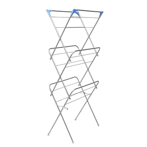 Easy Shopping 3 Tier Foldable Clothes Airer Laundry Concertina Towel Dryer Horse Baby Kids Indoor Outdoor Patio thumbnail 8