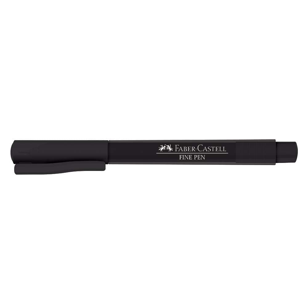Caneta Fine Pen, Faber-Castell, SM/FPBPRZF, Preta thumbnail 2