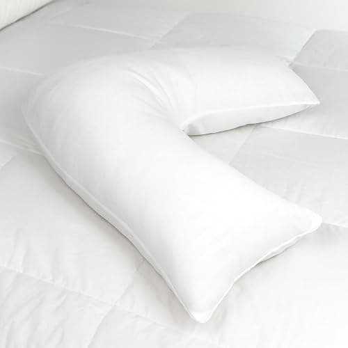 Contour Products L Pillow Case, White, Made Specifically for The Contour Products L-Shaped Body Pillow thumbnail 3