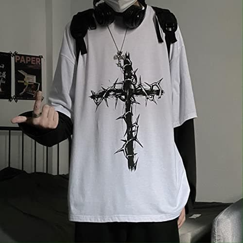 Goth Shirt Gothic Shirt Goth Long Sleeve Top thumbnail 4