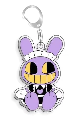 TADC Acrylic Keychain Collection – Pomni, Ragatha, Jax, Kinger, Bubble, Caine & Zooble - Image 1