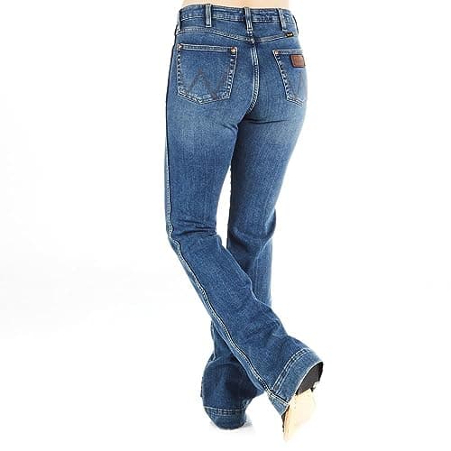 Wrangler Women's Retro High Rise Bailey Trouser Denim 25x30 - Image 1