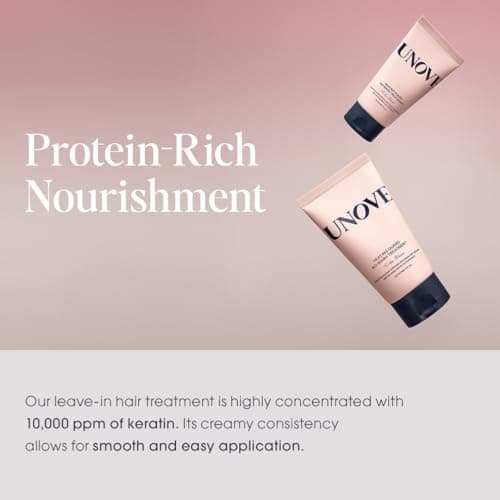 UNOVE Heating Guard No-wash Leave-In Hair Treatment 147ml Net 5 fl.oz | Leave In Conditioner for Frizzy Dry Damaged Hair | Heat Protection & Frizz Control | Hydrating Deep Conditioning thumbnail 6