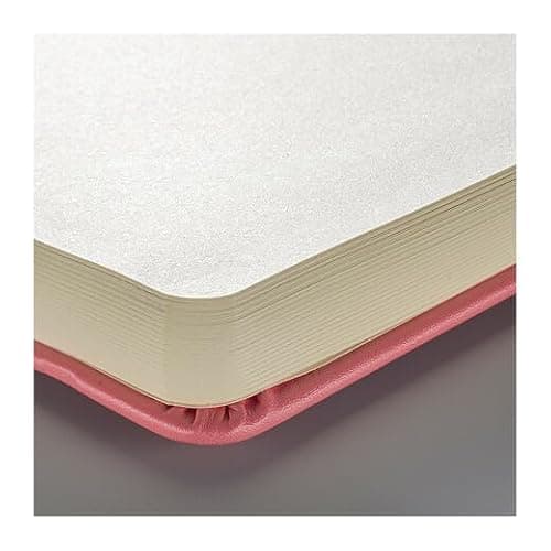 Talens Art Creation Sketchbook, Coral Red, 80 Sheets, 8.3 x 11.7 in | Hard-Bound Pocket Notebook, 140 GSM/94 lbs Paper, Acid-Free Cream Blank Paper, Ribbon Bookmark, and Elastic Closure thumbnail 5