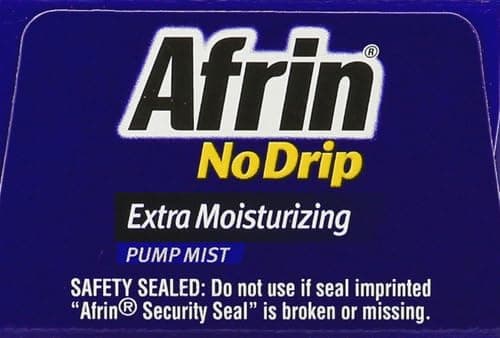 Afrin No Drip Extra Moisturizing 12 Hour Nasal Congestion Relief Pump Mist, Sinus Spray Decongestant - 15 mL thumbnail 15