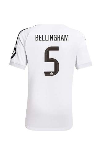 Real Madrid Jersey. Real Madrid Home Shirt 25/26 Bellingham 5#. 100% Polyester. Classic fit. Official RM Jersey. - Image 1