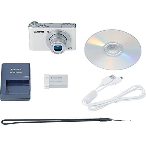 Canon PowerShot S110 12.1 MP Digital Camera with 5X Wide-Angle Optical Image Stabilized Zoom (White) thumbnail 4