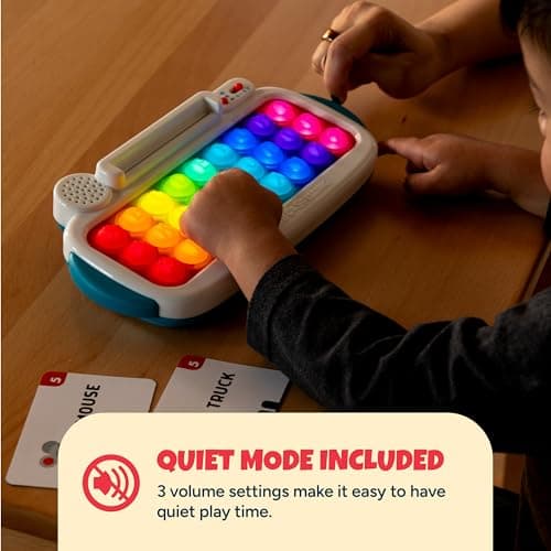 Chuckle & Roar Pop It! ABC & Spelling Keyboard - Multicolor - Smart Letter Guidance with Alphabet Learning Toys - Soft Silicone Keys for Toddler Sensory Toys - Compact Travel Play Kit for Toddlers 1-3 thumbnail 5