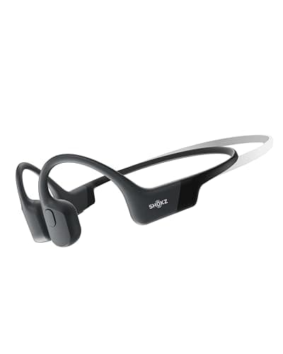 SHOKZ OpenRun Mini-Bone Conduction Headphones,Open-Ear Bluetooth Wireless Sport Headphones for Running & Workout,Sweat Resistant, Long 8H Playtime,Mic,with Hair Band-Black - Image 1