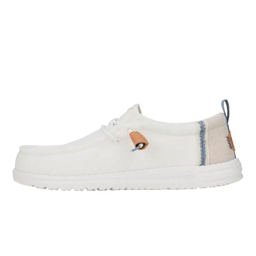HEYDUDE Men's Wally Craft Linen Slip-On Loafers | Lightweight Comfortable Shoes | Travel Ready Casual Walking Sneakers - Image 1