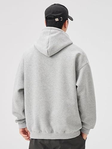 PAODIKUAI Men Hoodie Sweatshirt Loose Fit Fashion Pullover Hoodie Casual Long Sleeve Hooded Sweatshirt with Pocket thumbnail 5