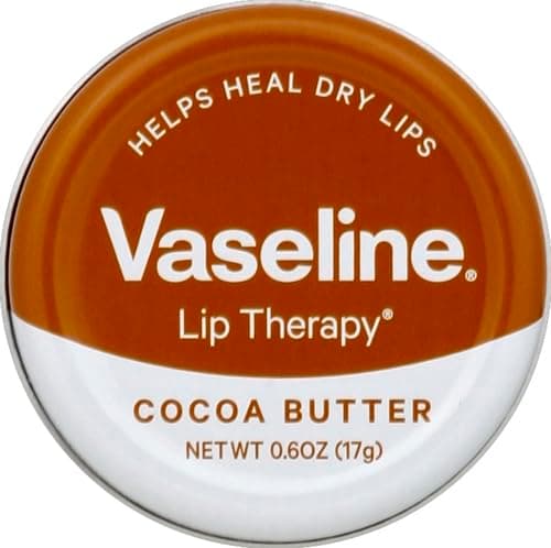 Vaseline Lip Therapy Lip Balm Tin, Cocoa Butter, 0.6 oz thumbnail 2
