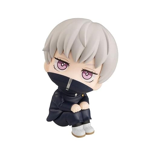 Puruuige Toge Inumaki Figure Anime Inumaki Toge Figurine 3.93'' Look Up Pose Model Statue PVC Cute Cake Topper Decoration thumbnail 5