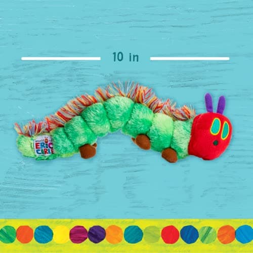 KIDS PREFERRED World of Eric Carle, The Very Hungry Caterpillar Bean Bag Toy, 10 inches thumbnail 4